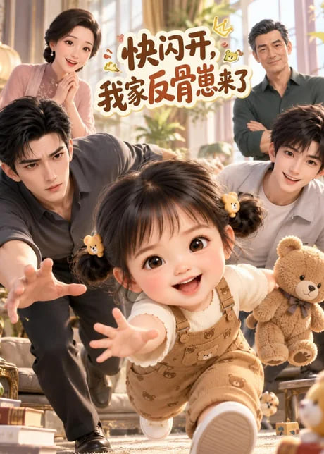 《快闪开，我家反骨崽来了》海报