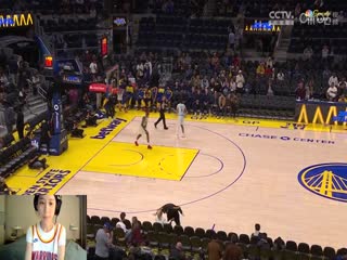NBA常规赛 马刺VS勇士 20250410