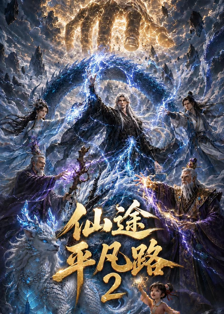 仙途平凡路2 AI漫剧海报
