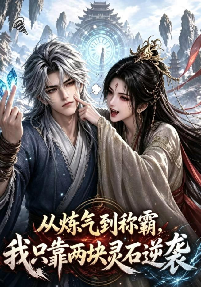《从炼气到称霸，我只靠两块灵石逆袭》海报