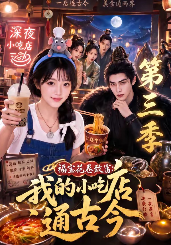 福宝花卷致富：我的小吃店通古今封面图