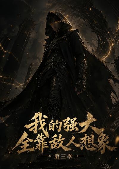 我的强大全靠敌人想象 AI漫剧海报