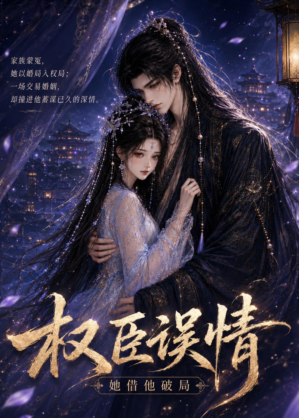 权臣误情：她借他破局 AI漫剧海报