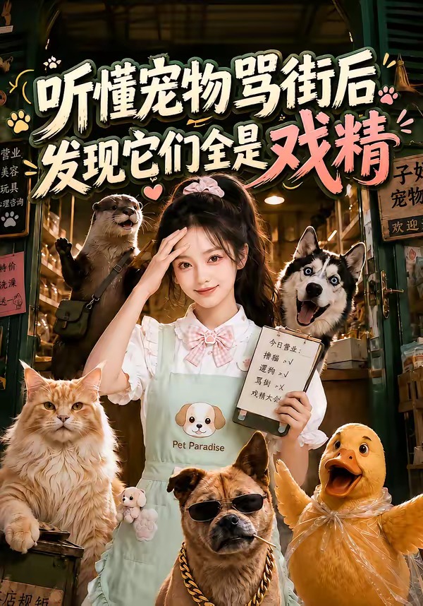 《听懂宠物骂街后发现它们全是戏精》海报