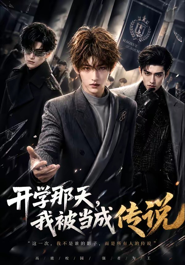 开学那天，我被当成传说 AI漫剧海报