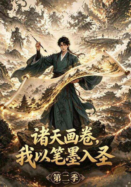 《诸天画卷，我以笔墨入圣》海报