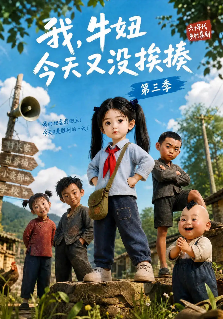 《我，牛妞今天又没挨揍》海报