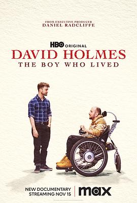 《大卫·赫尔姆斯：大难不死的男孩 David Holmes The Boy Who Lived[预告片]》海报