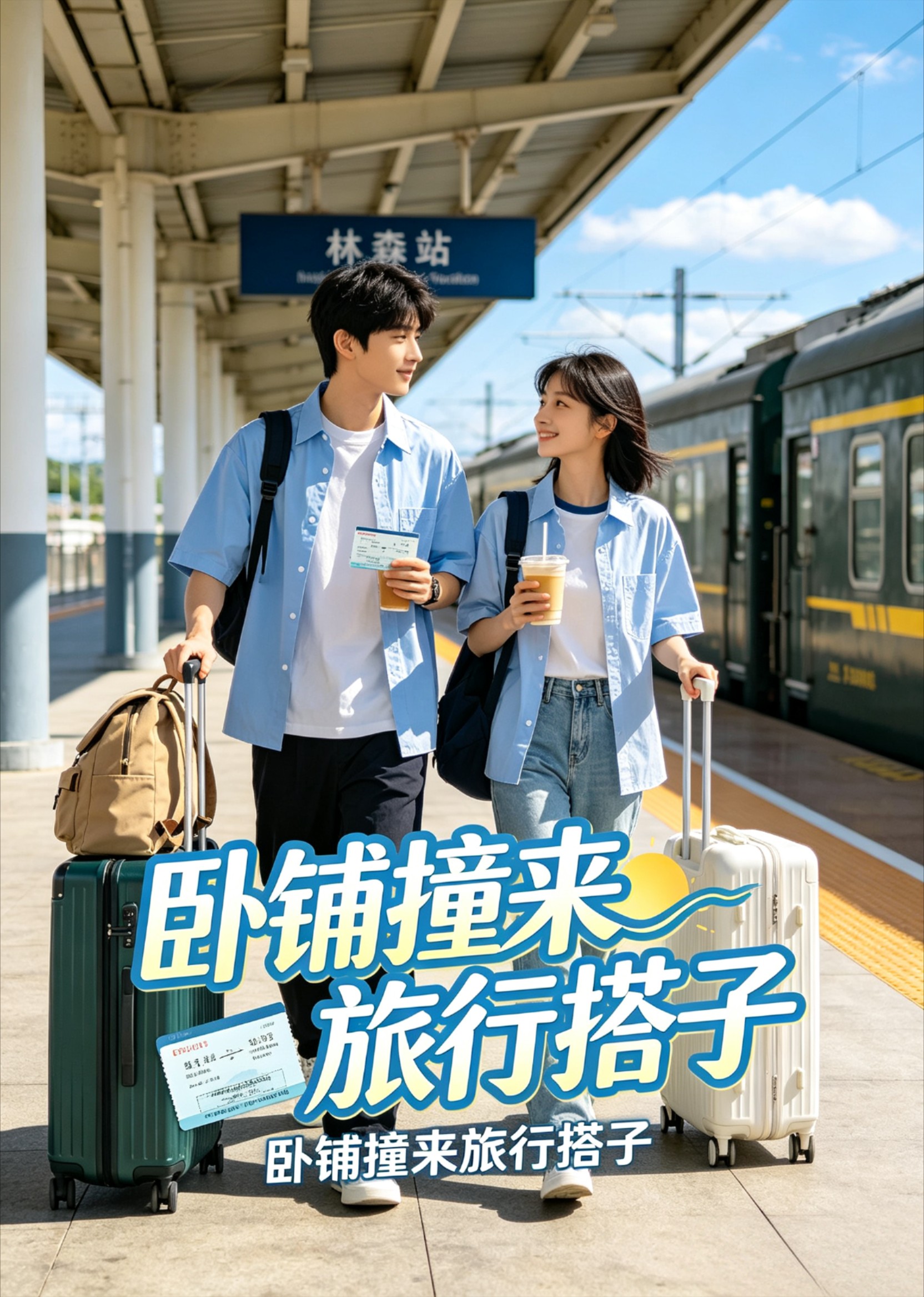 卧铺撞来旅行搭子