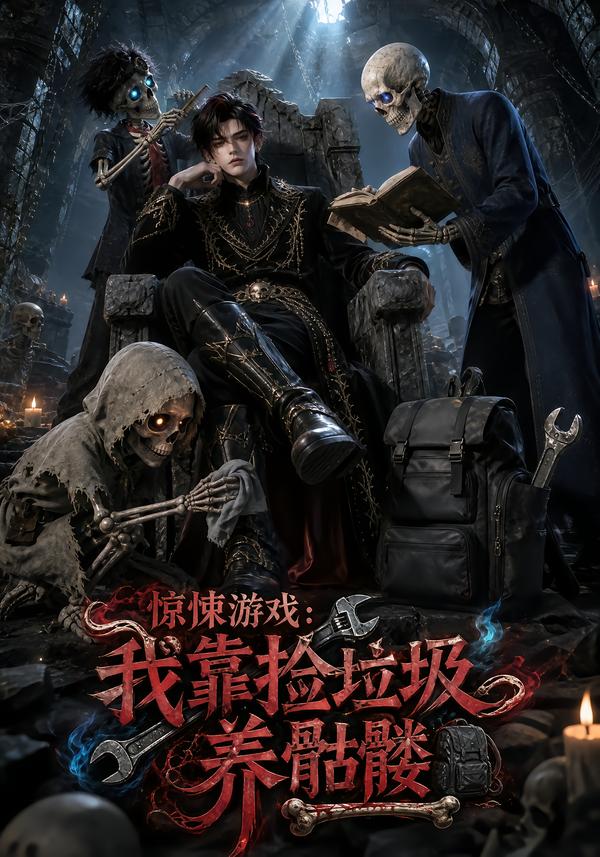 惊悚游戏:我靠捡垃圾养骷髅封面图