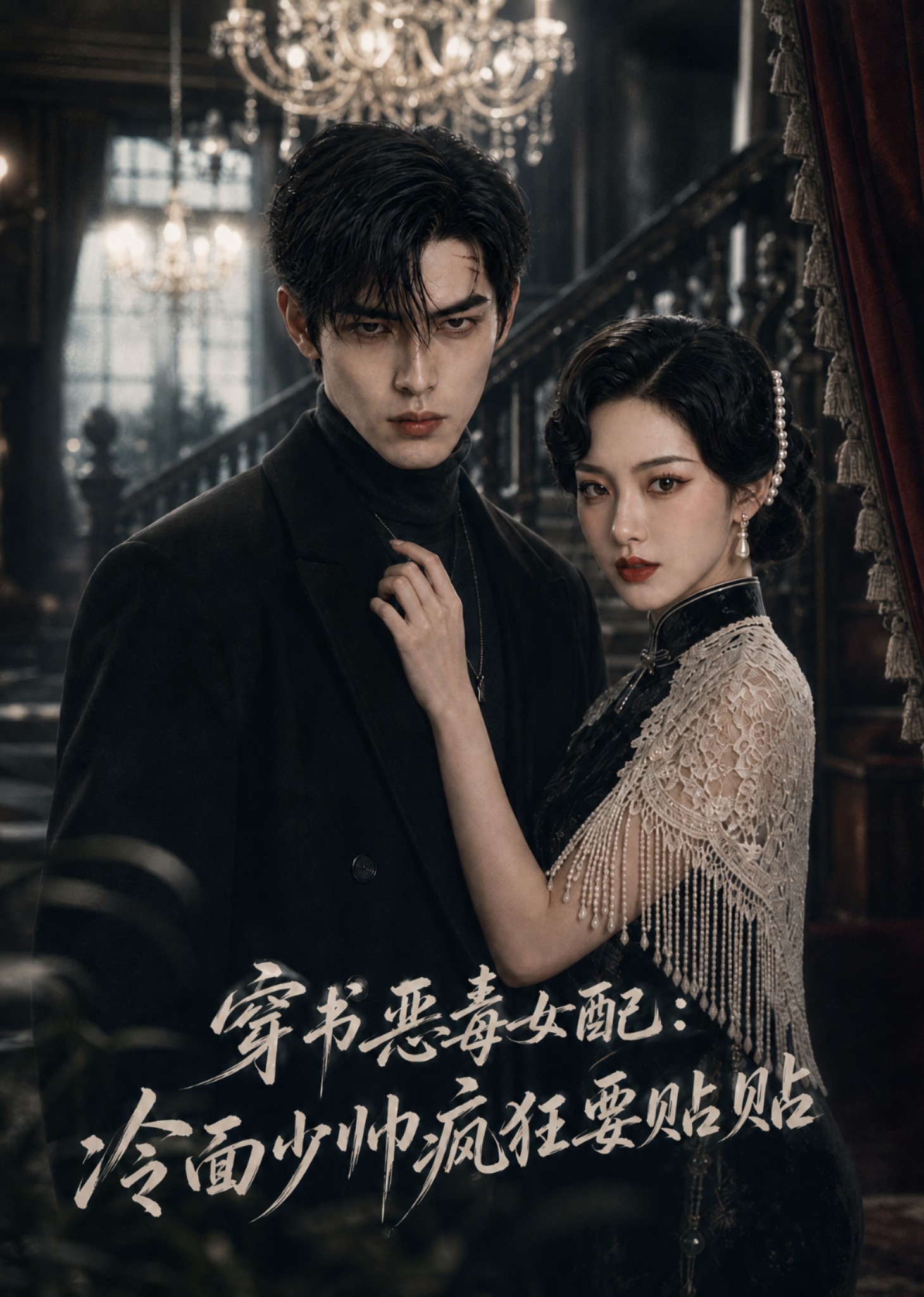 穿书恶毒女配:冷面少帅疯狂要贴贴 AI漫剧海报