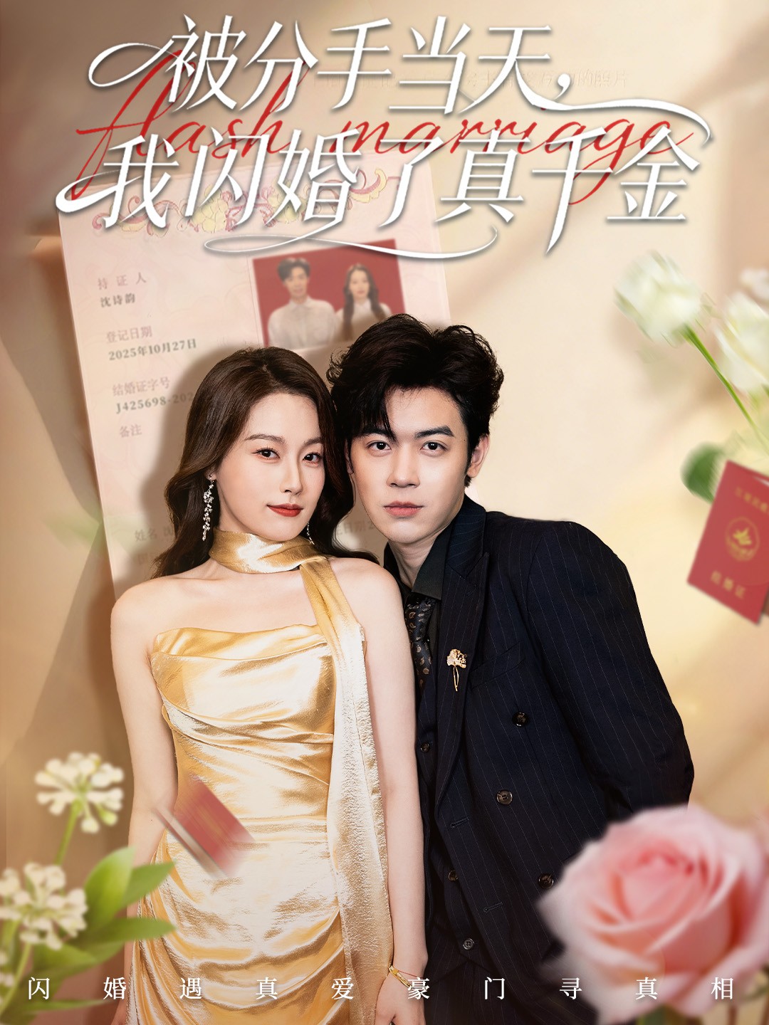 被分手当天我闪婚了真千金 真人剧海报