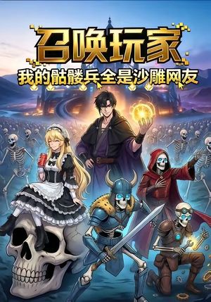 《召唤玩家：我的骷髅兵全是沙雕网友》海报