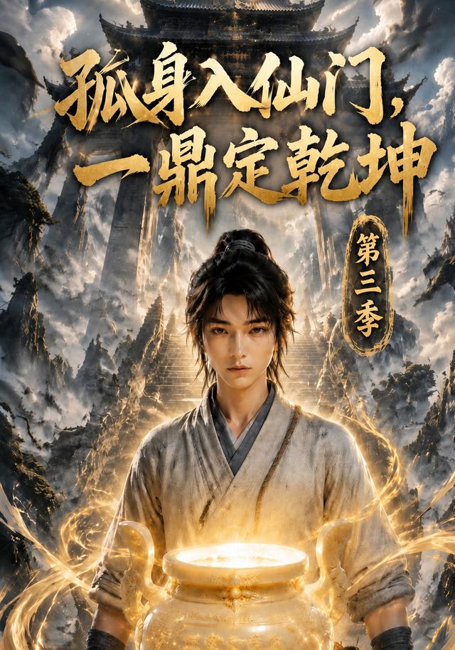 孤身入仙门,一鼎定乾坤封面图