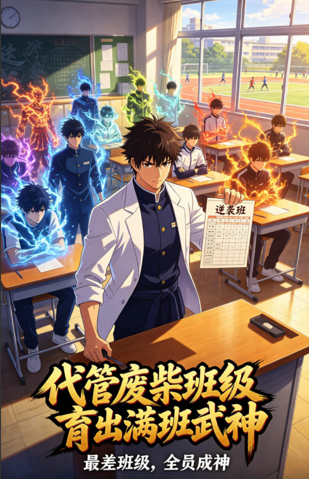 代管废柴班级，育出满班武神封面图