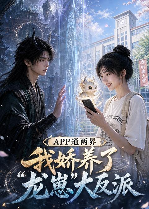APP通两界，我娇养了龙崽大反派 AI漫剧海报