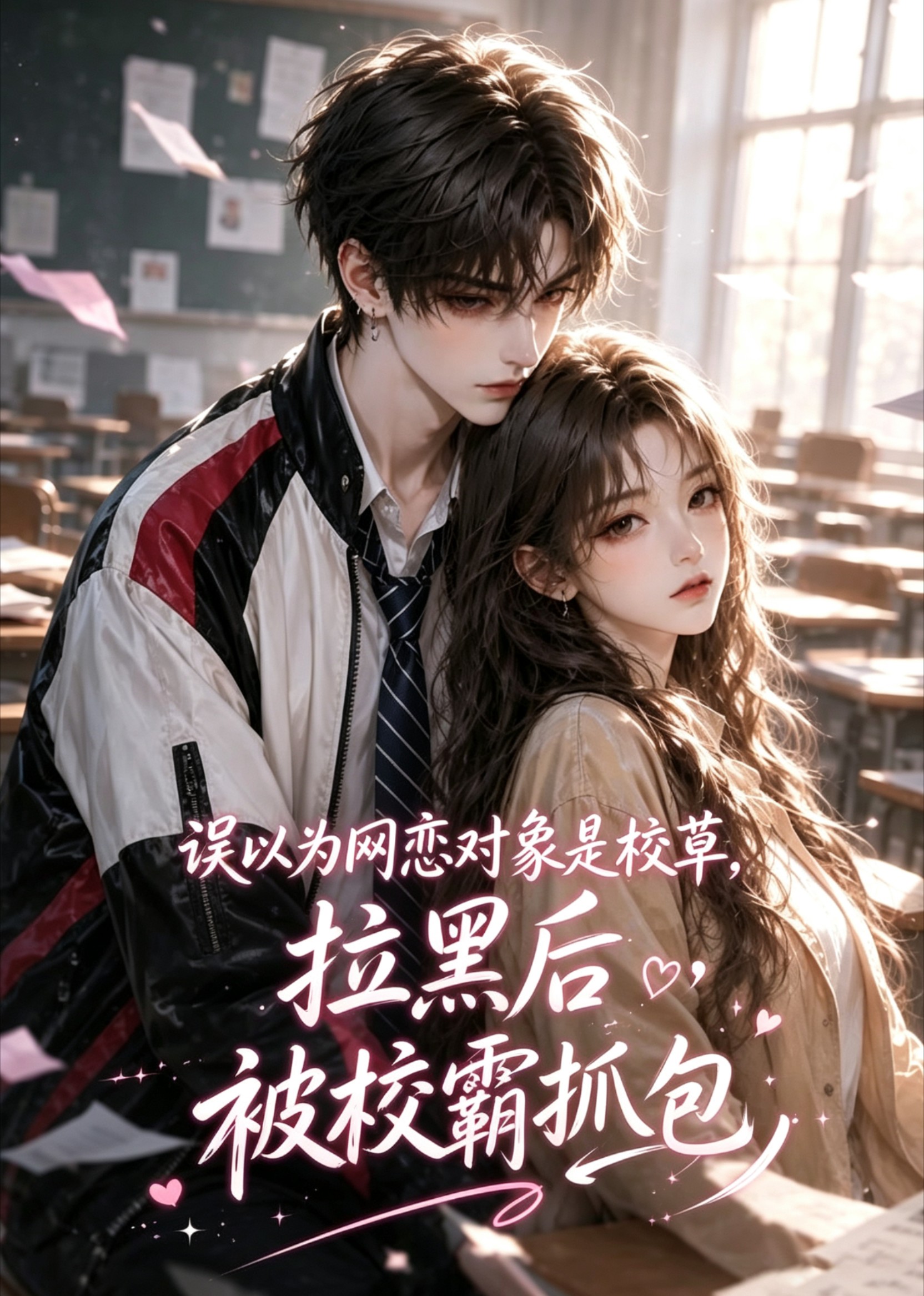 误以为网恋对象是校草,拉黑后被校霸抓包