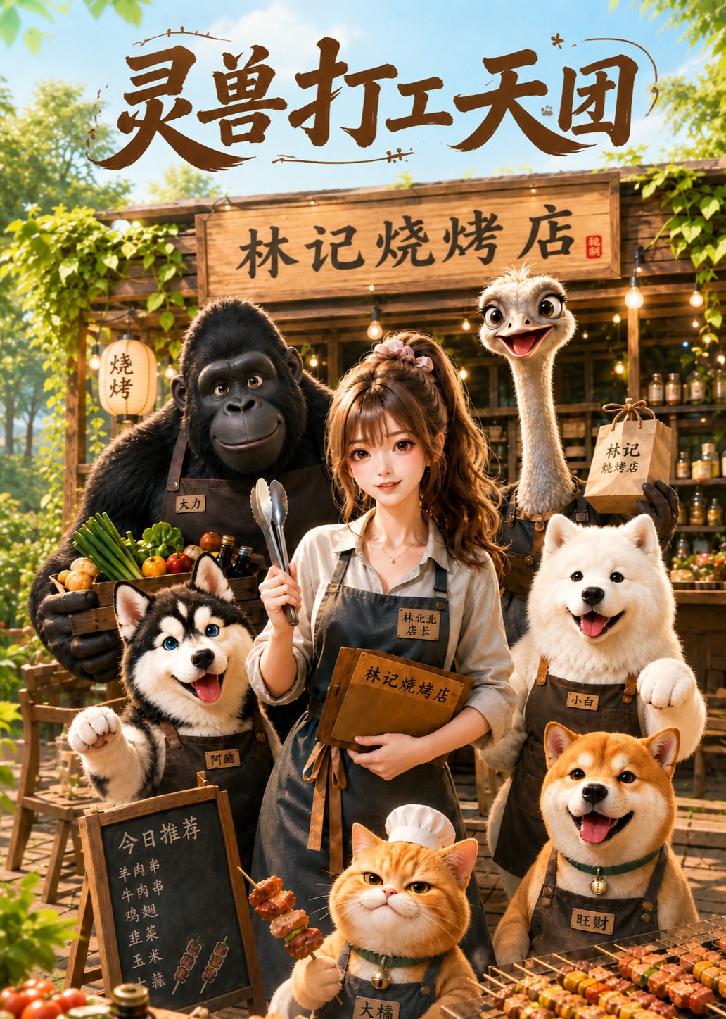 灵兽打工天团封面图