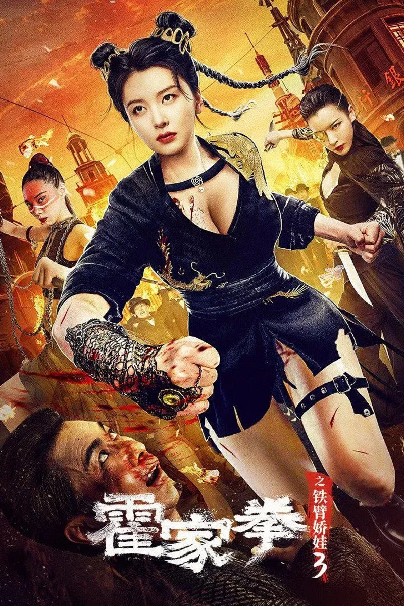 《霍家拳之铁臂娇娃3》海报