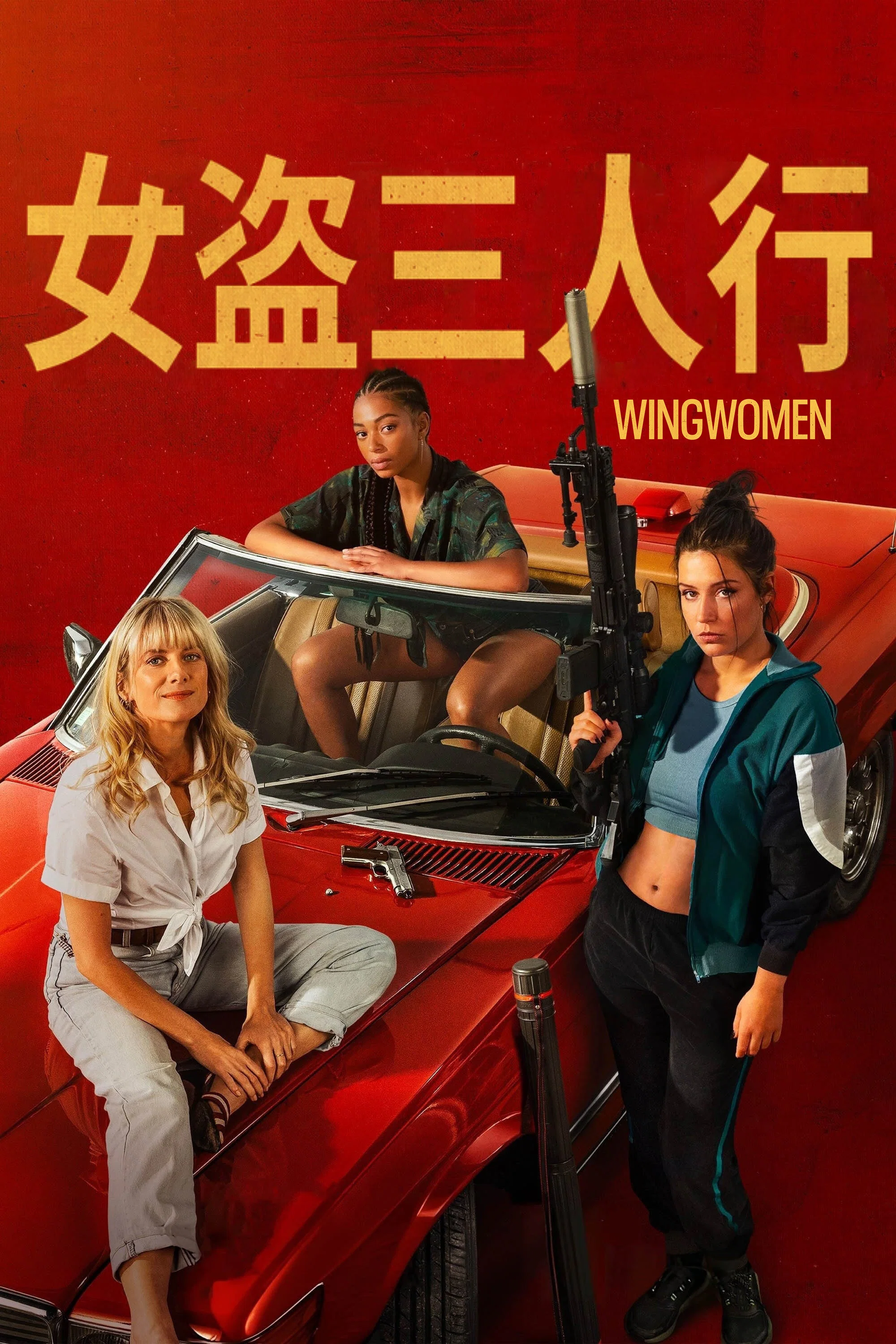 《女盗三人行》海报