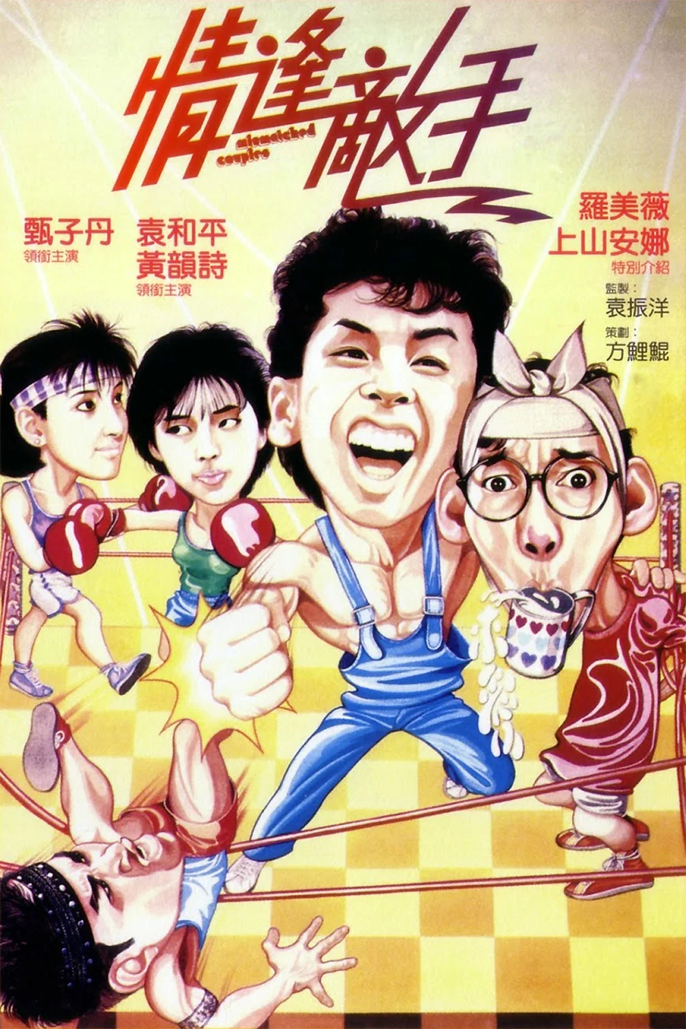 《情逢敌手》海报