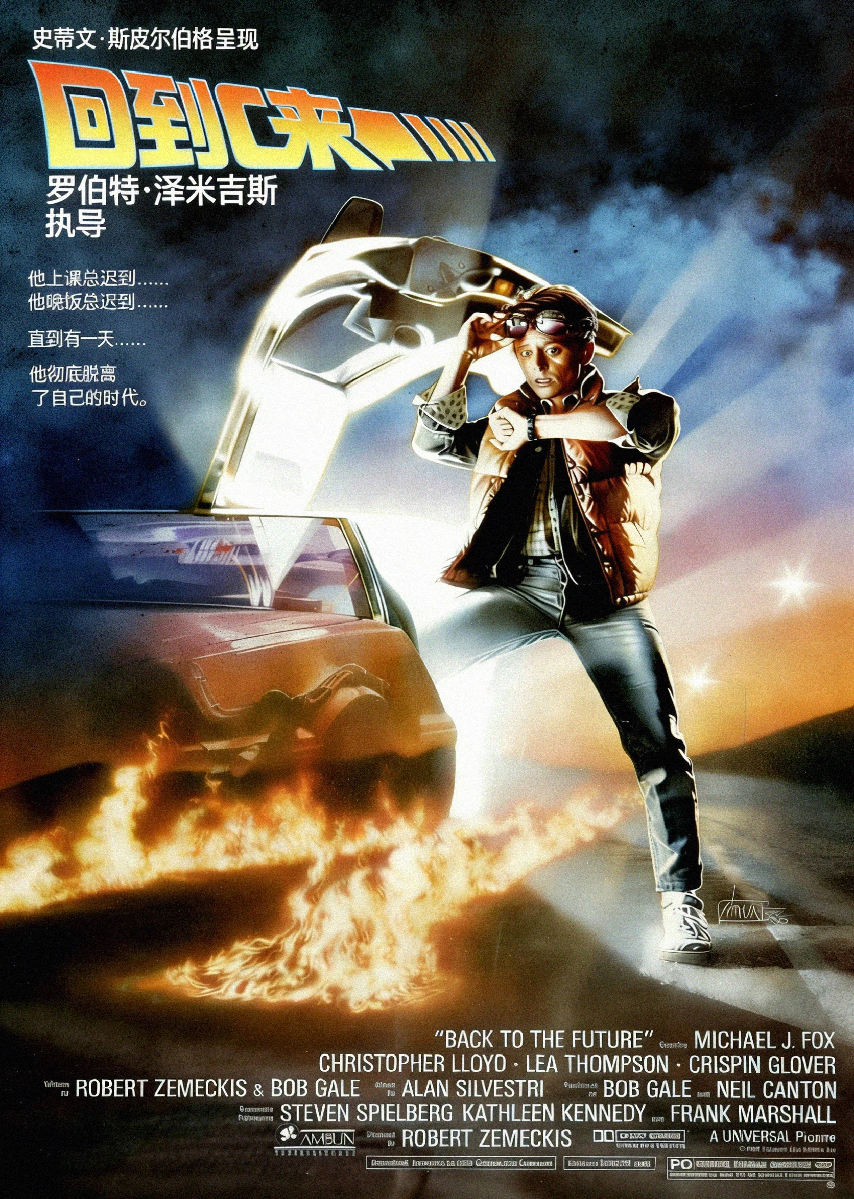 《回到未来》海报