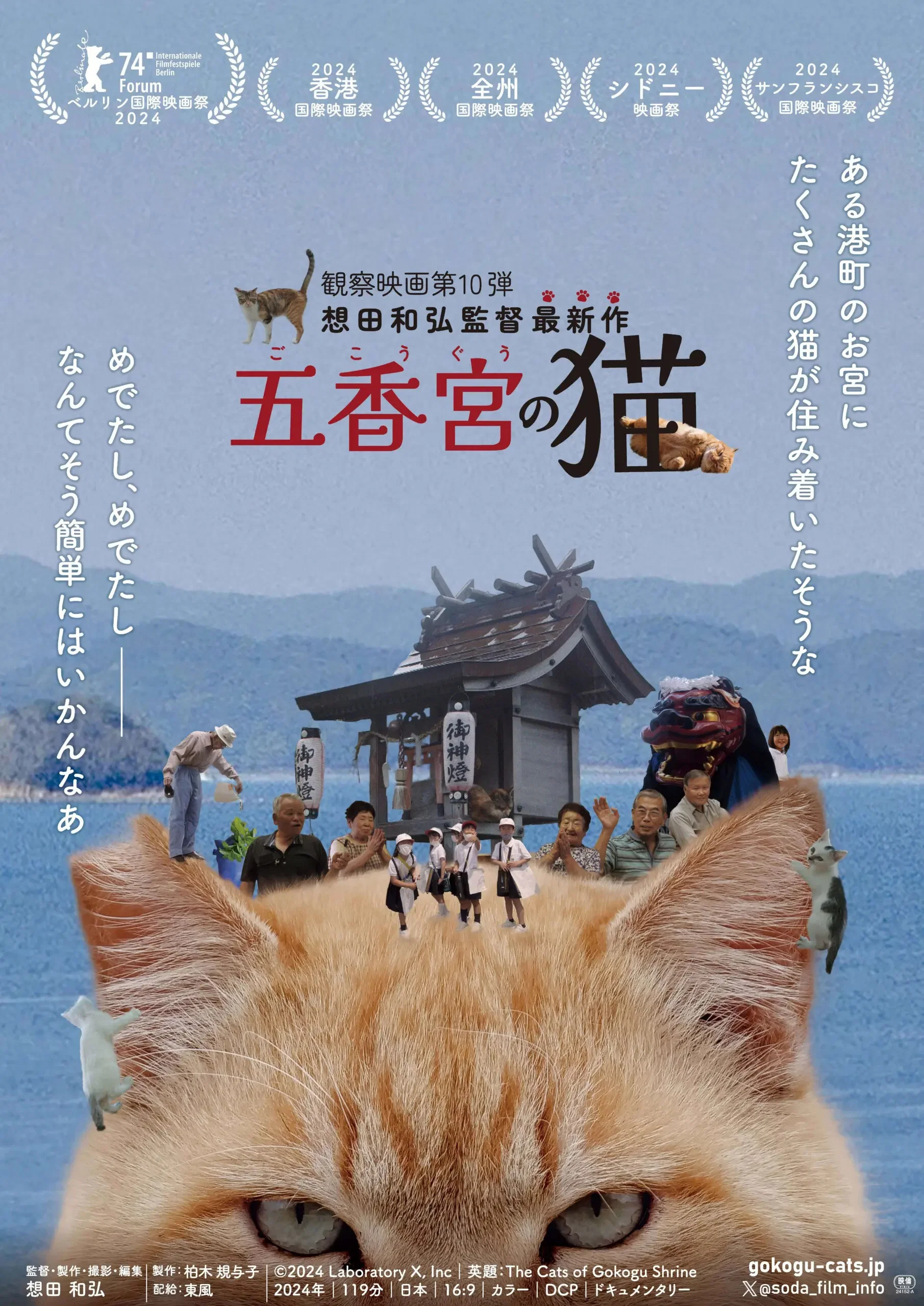 《五香宫的猫》海报