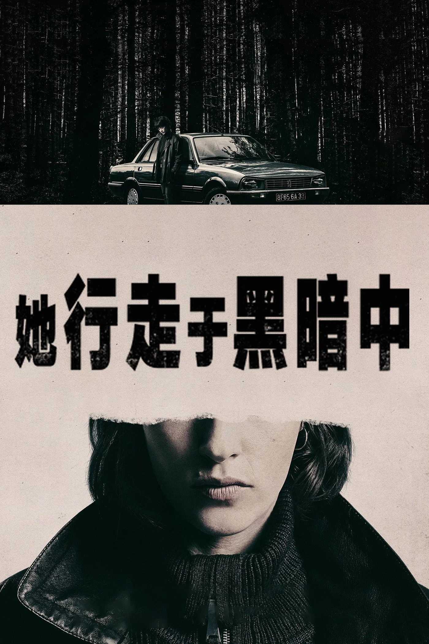《她行走于黑暗中》海报