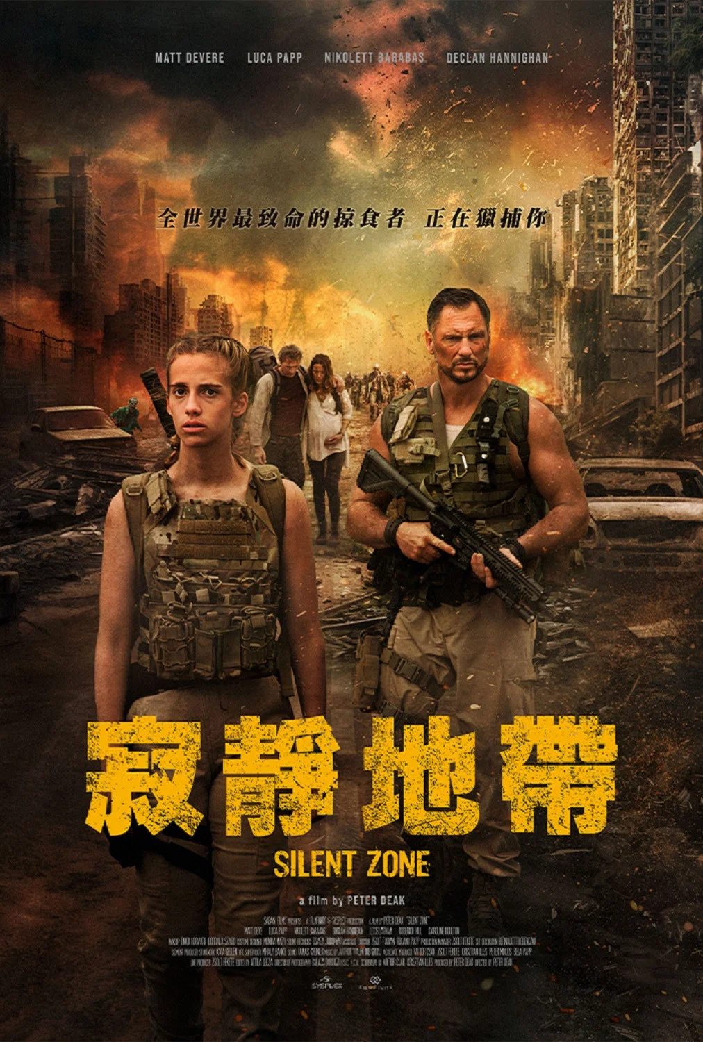 《静默地带》海报