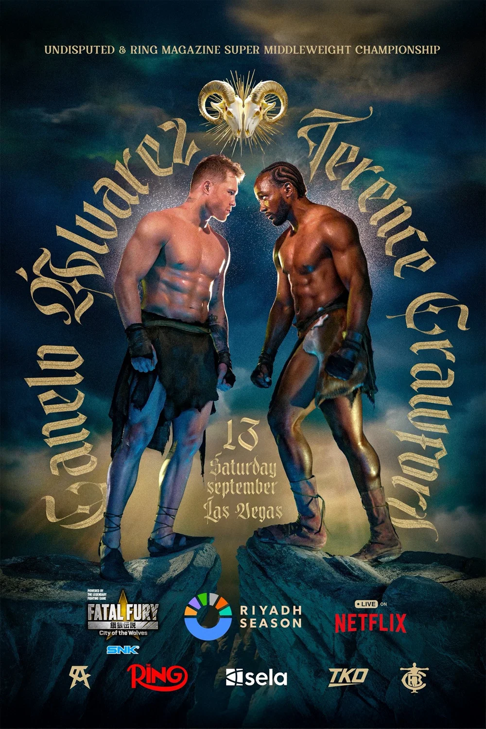 《卡内洛· 阿尔瓦雷斯 vs 特伦斯·克劳福德》海报