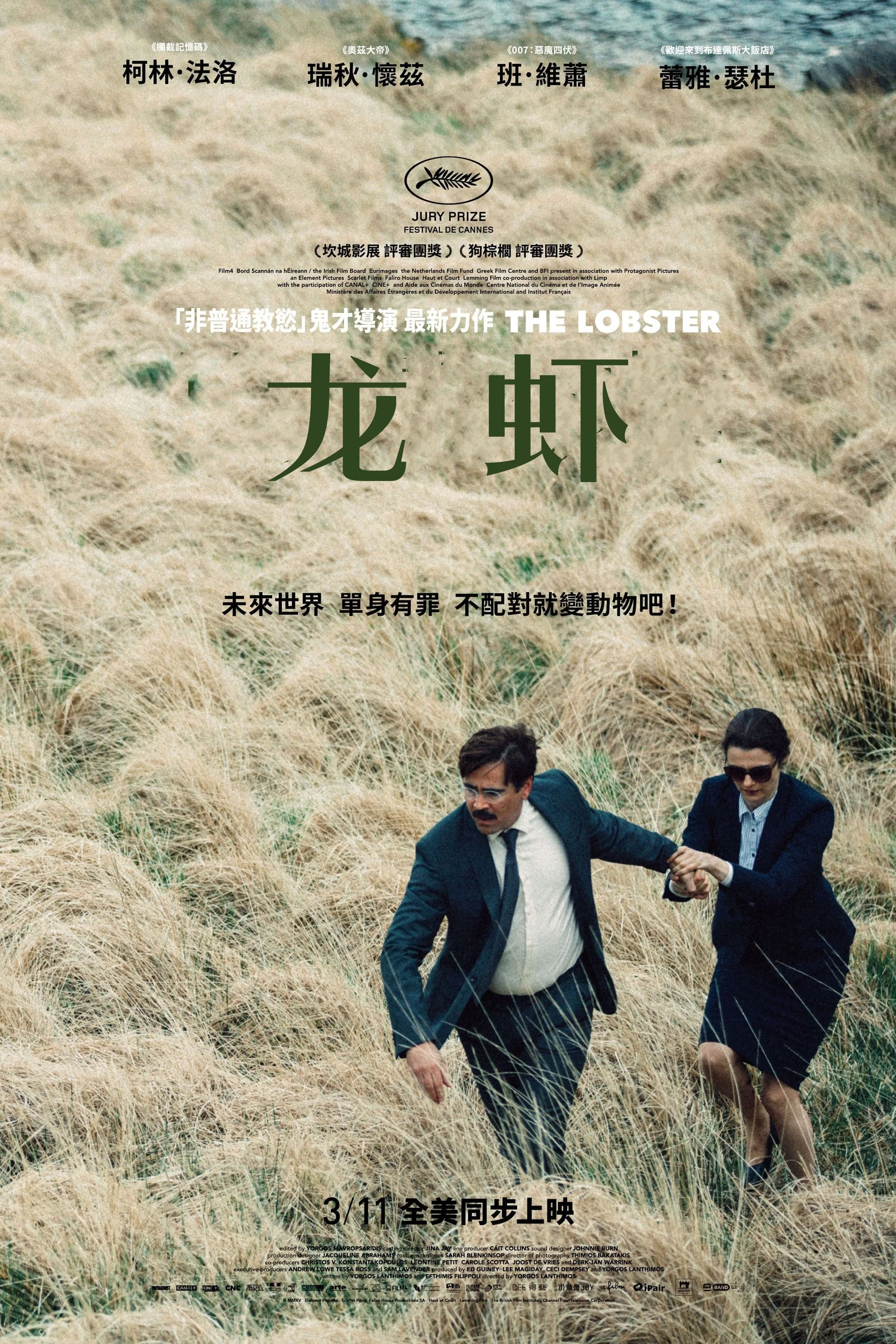 《龙虾》海报
