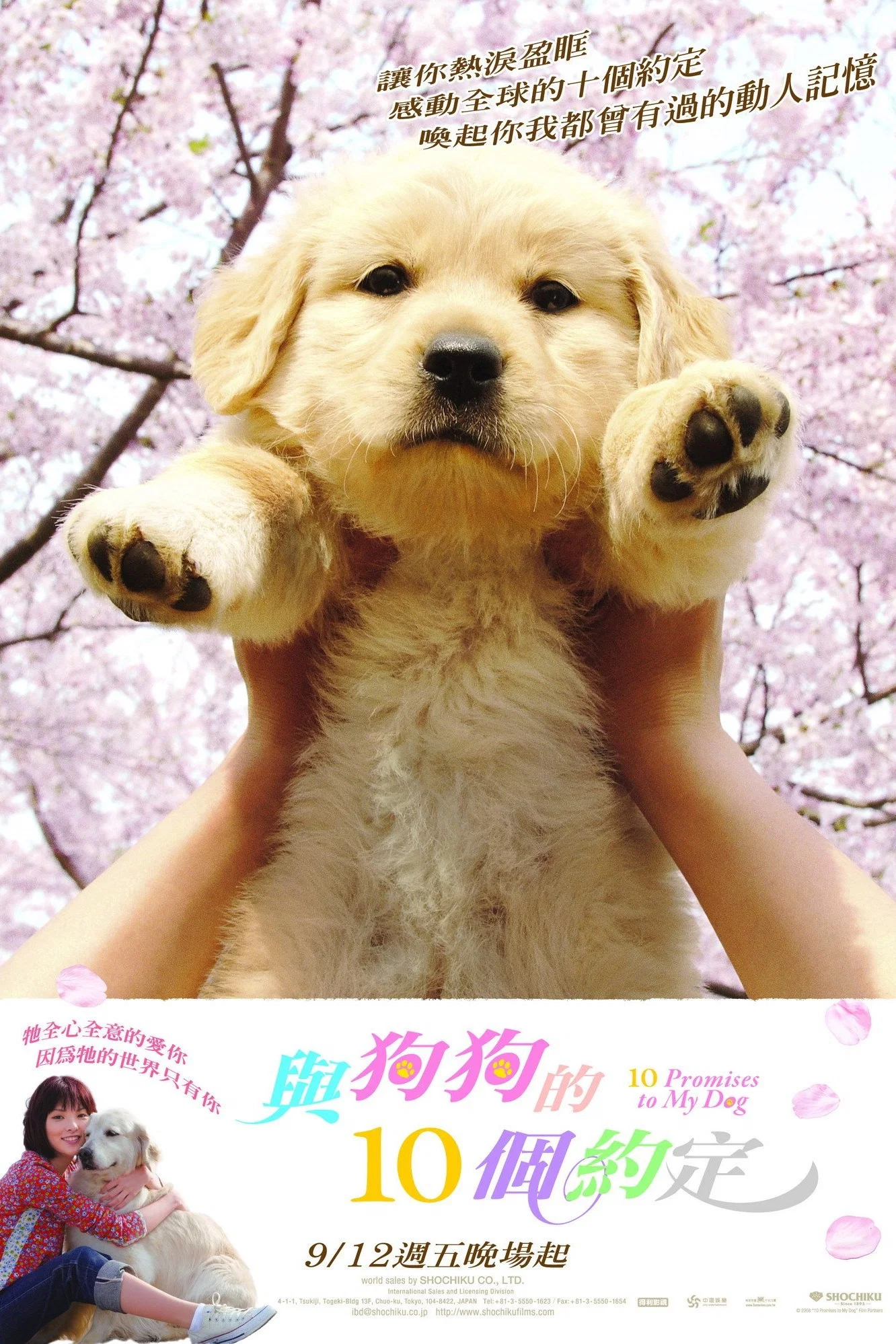 《狗狗与我的十个约定》海报
