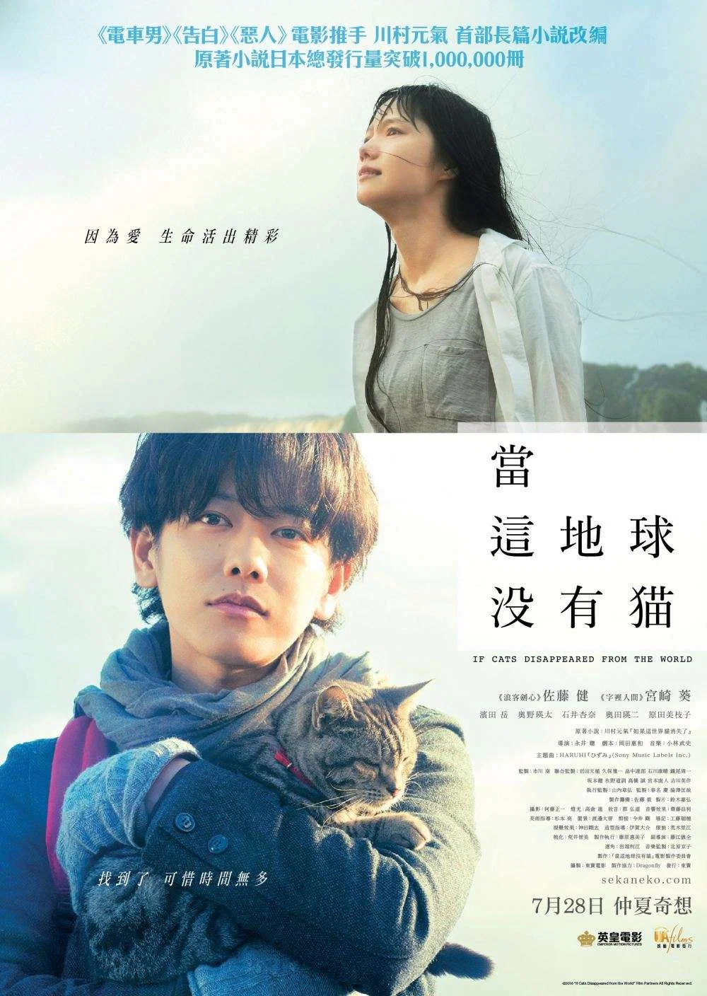 《假如猫从世界上消失了》海报