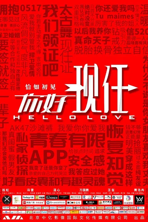 《你好现任》海报