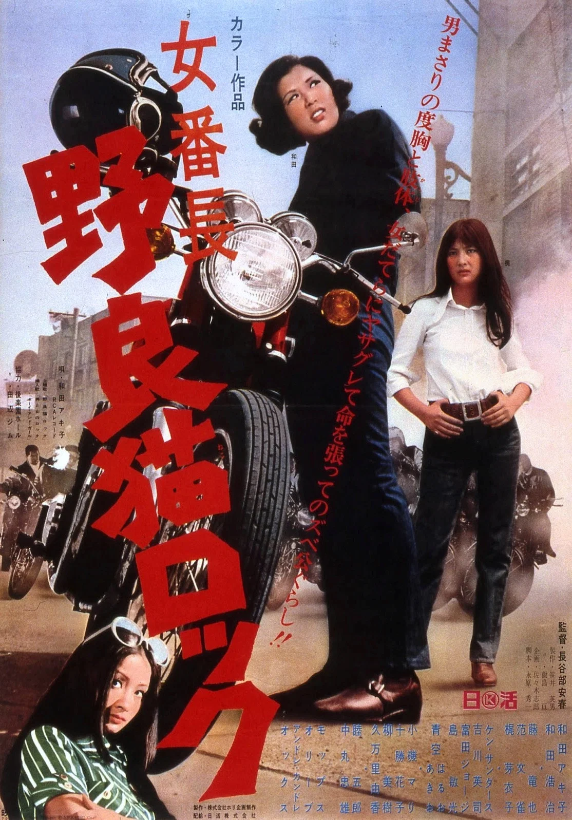 《野良猫洛克：女番长》海报