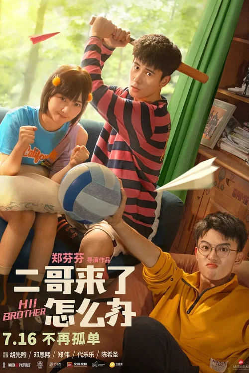 《二哥来了怎么办》海报
