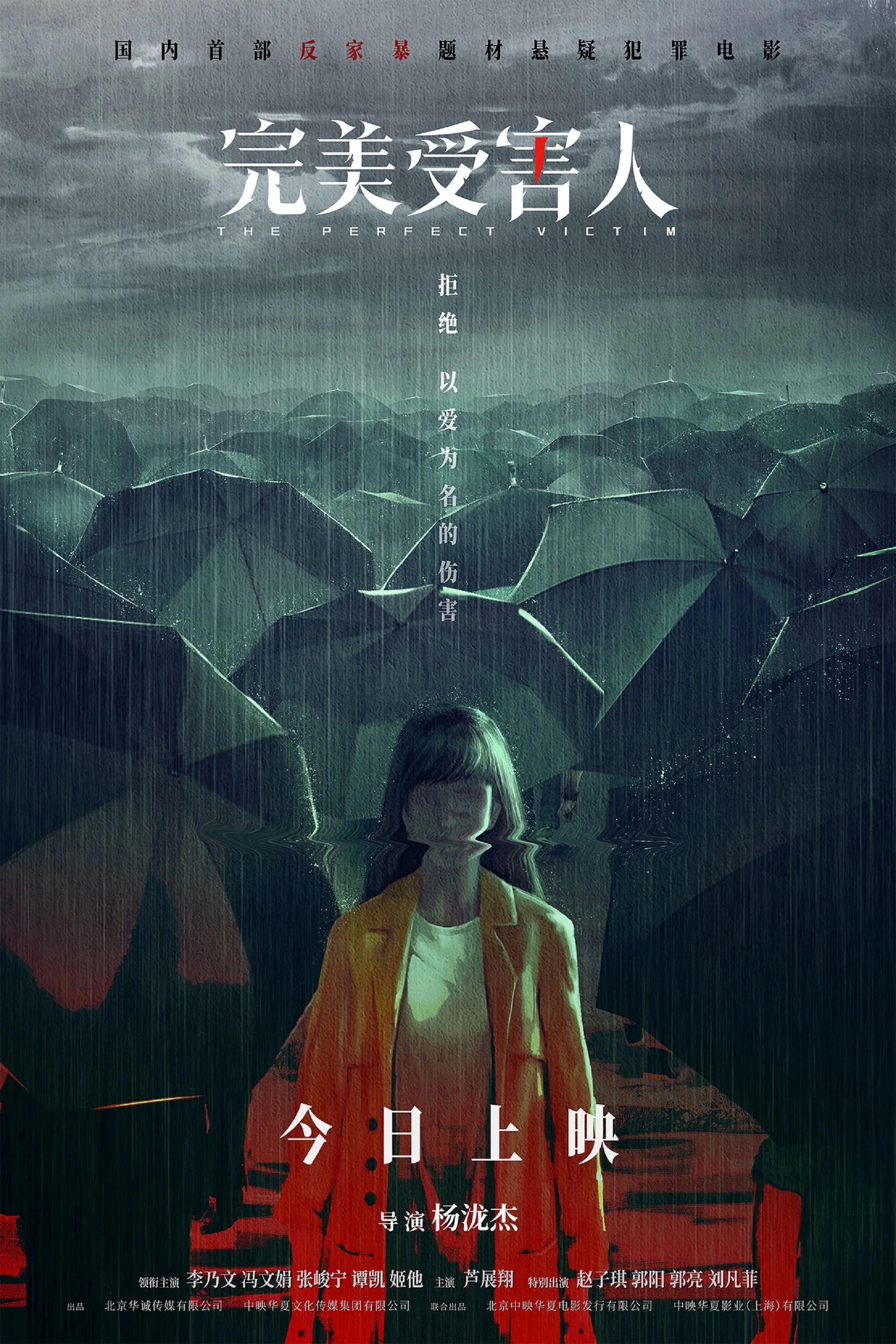 《完美受害人》海报