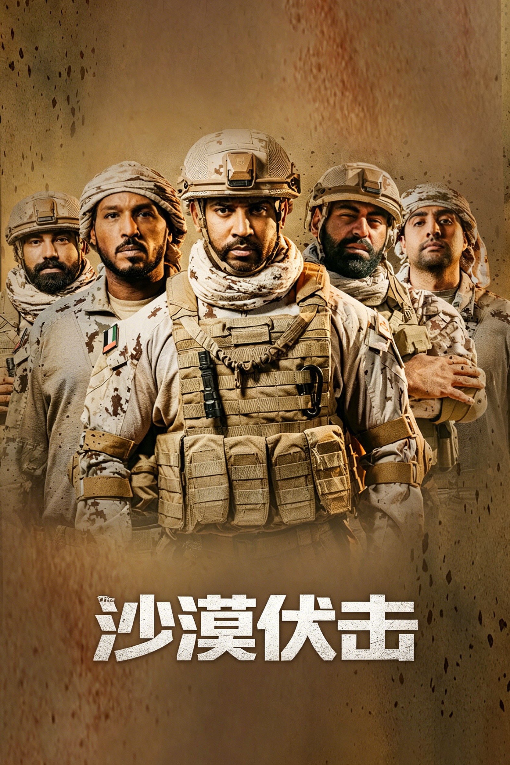 《沙漠伏击》海报