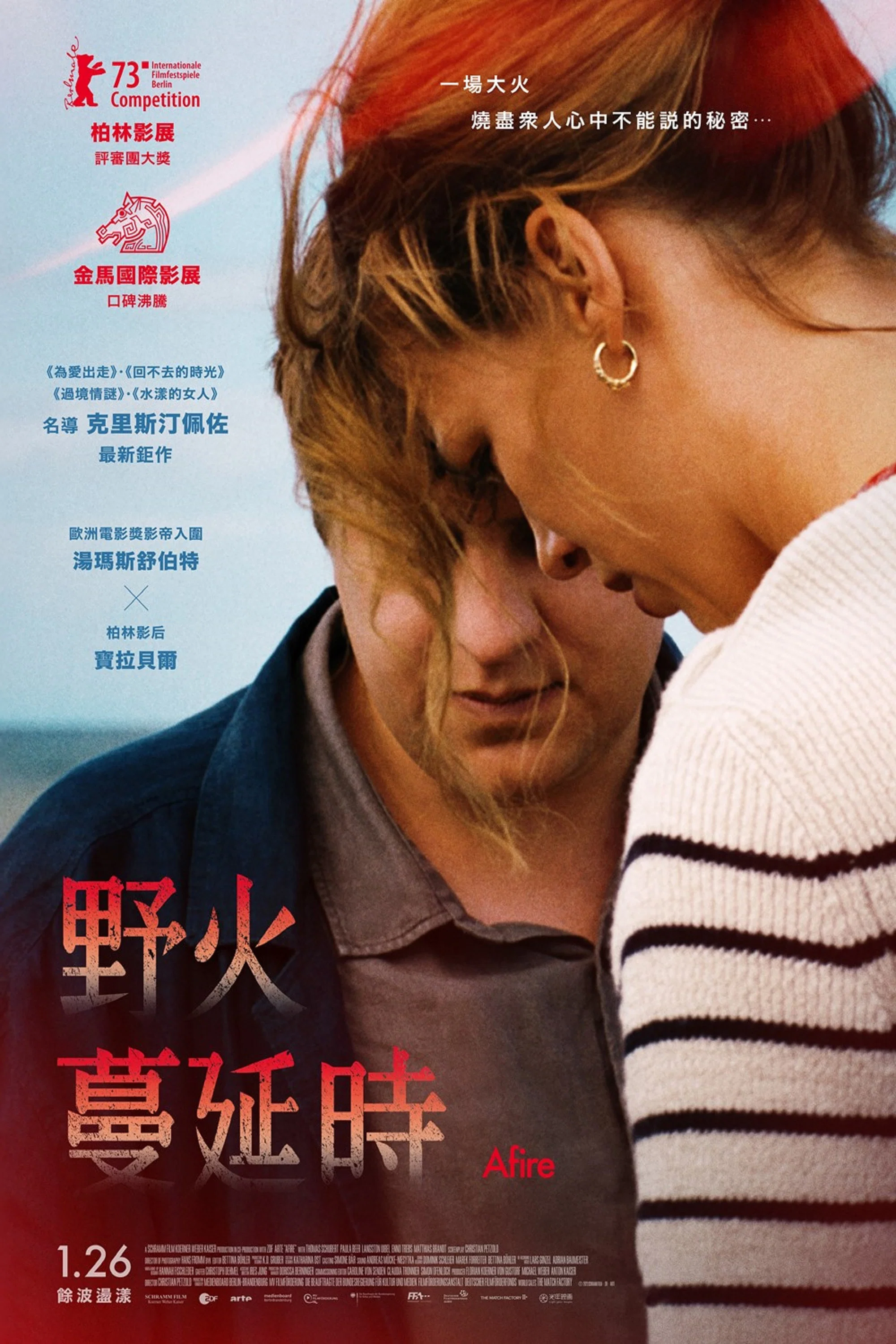 《红色天空》海报