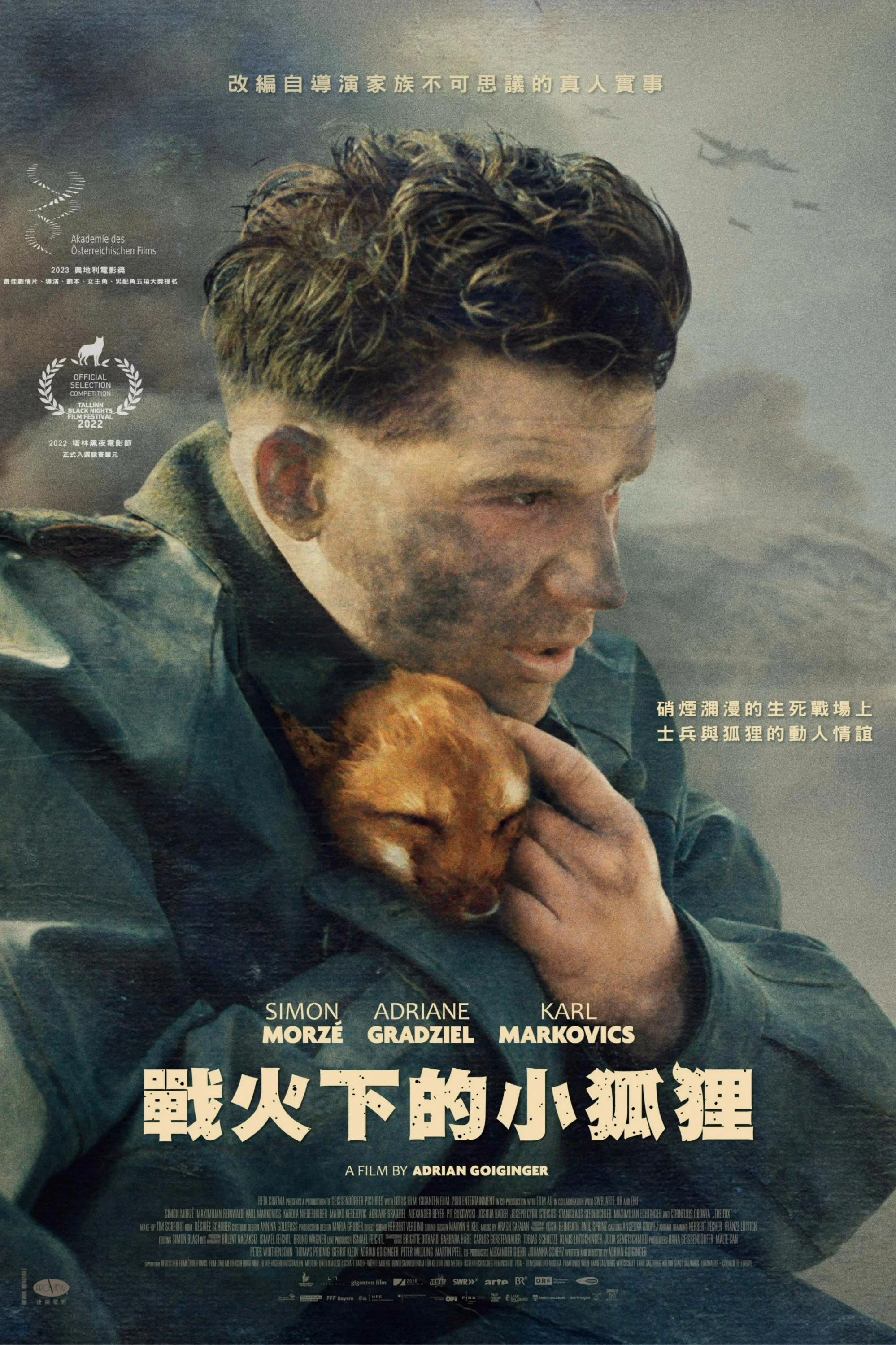 《战火中的小狐狸》海报