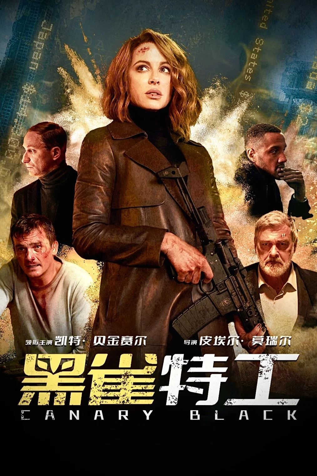 《黑雀特工》海报