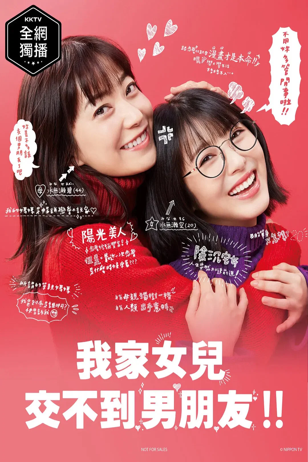 《我家的女儿交不到男朋友》海报