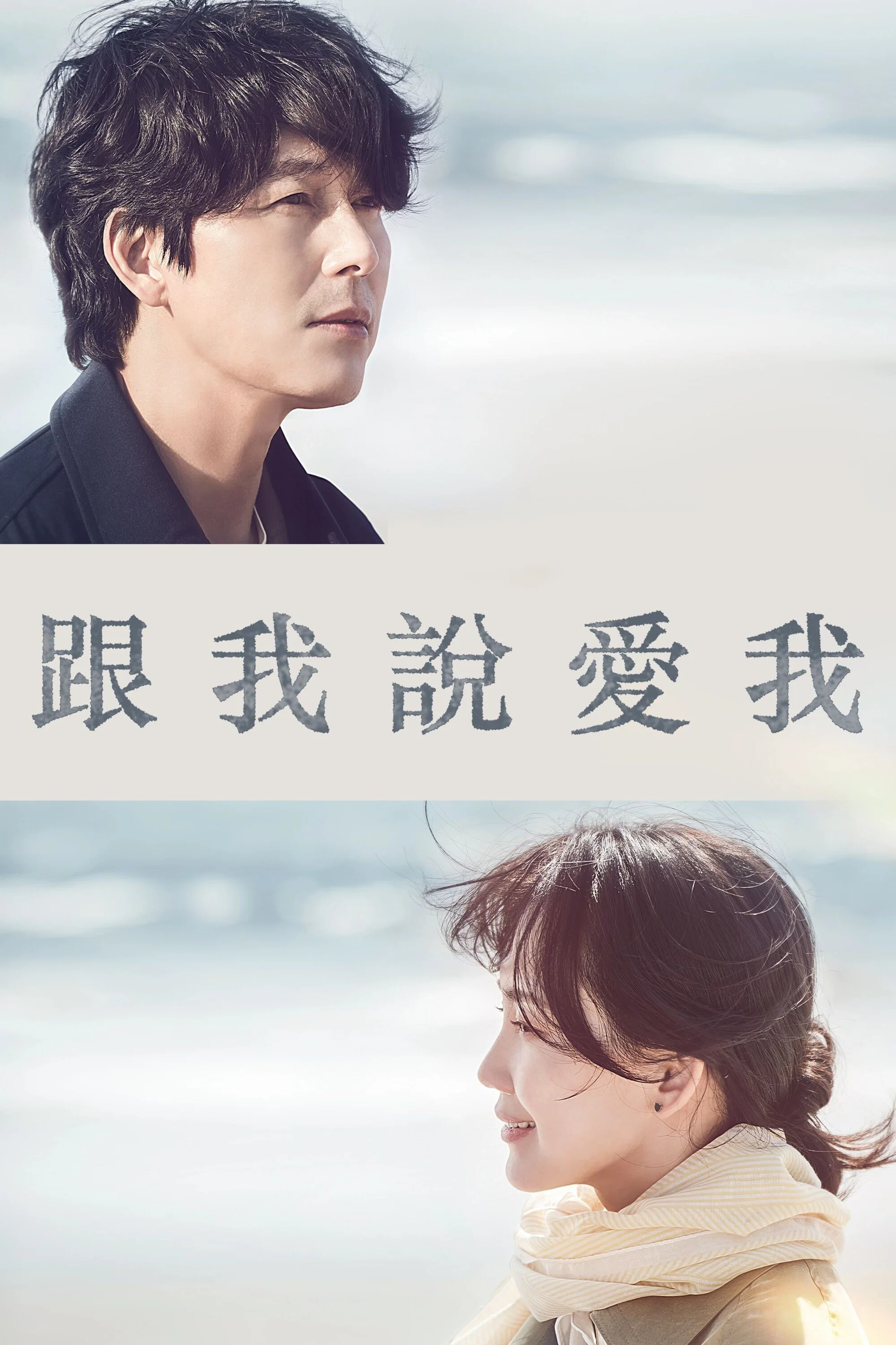 《跟我说爱我》海报