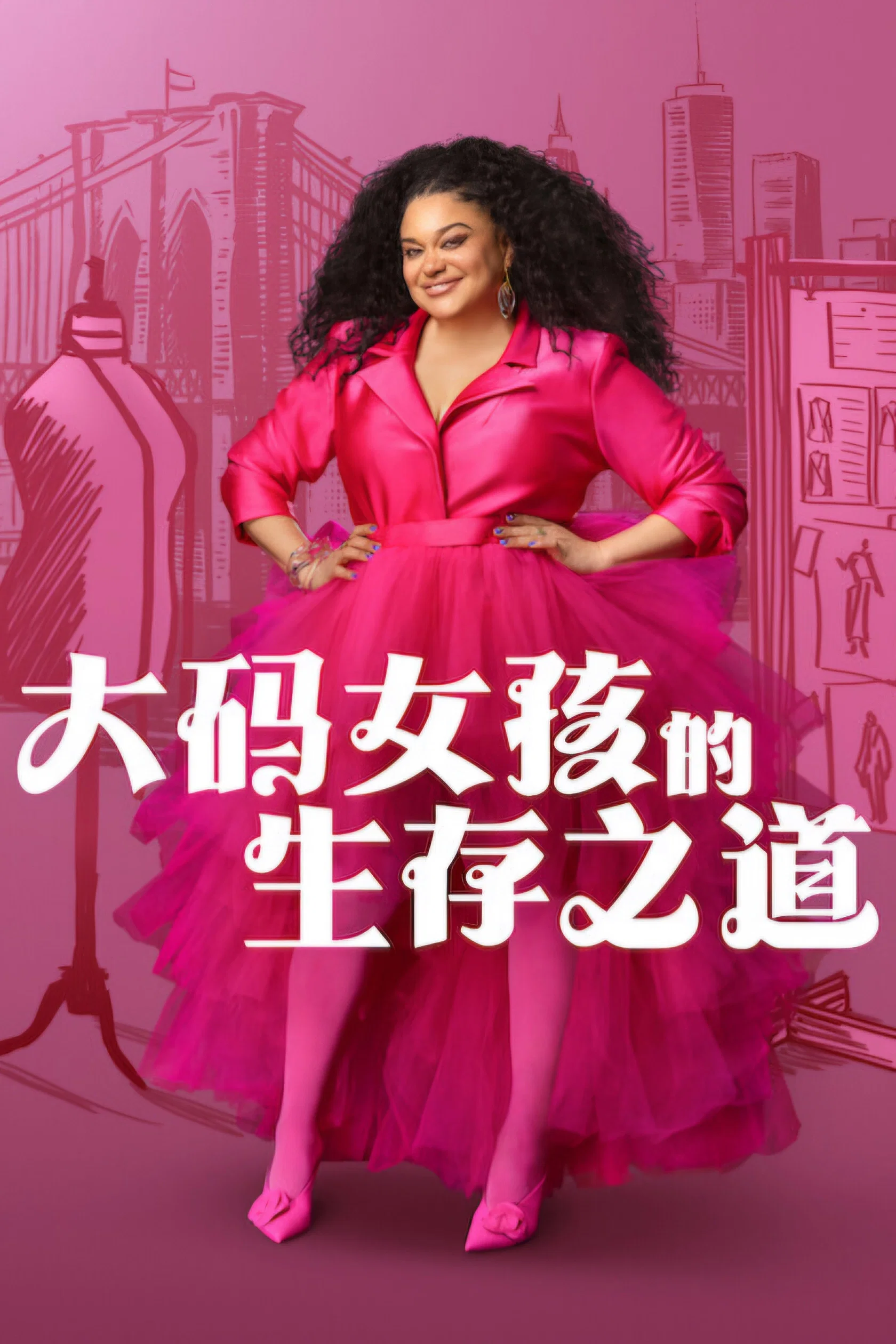 《大码女孩的生存之道》海报