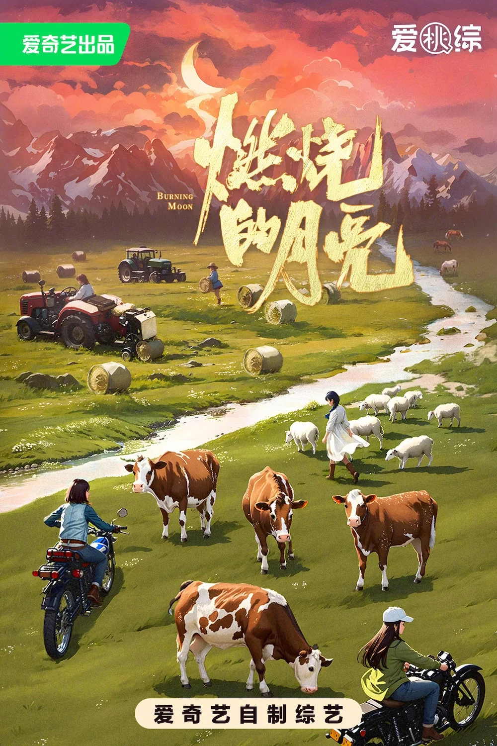 《燃烧的月亮》海报