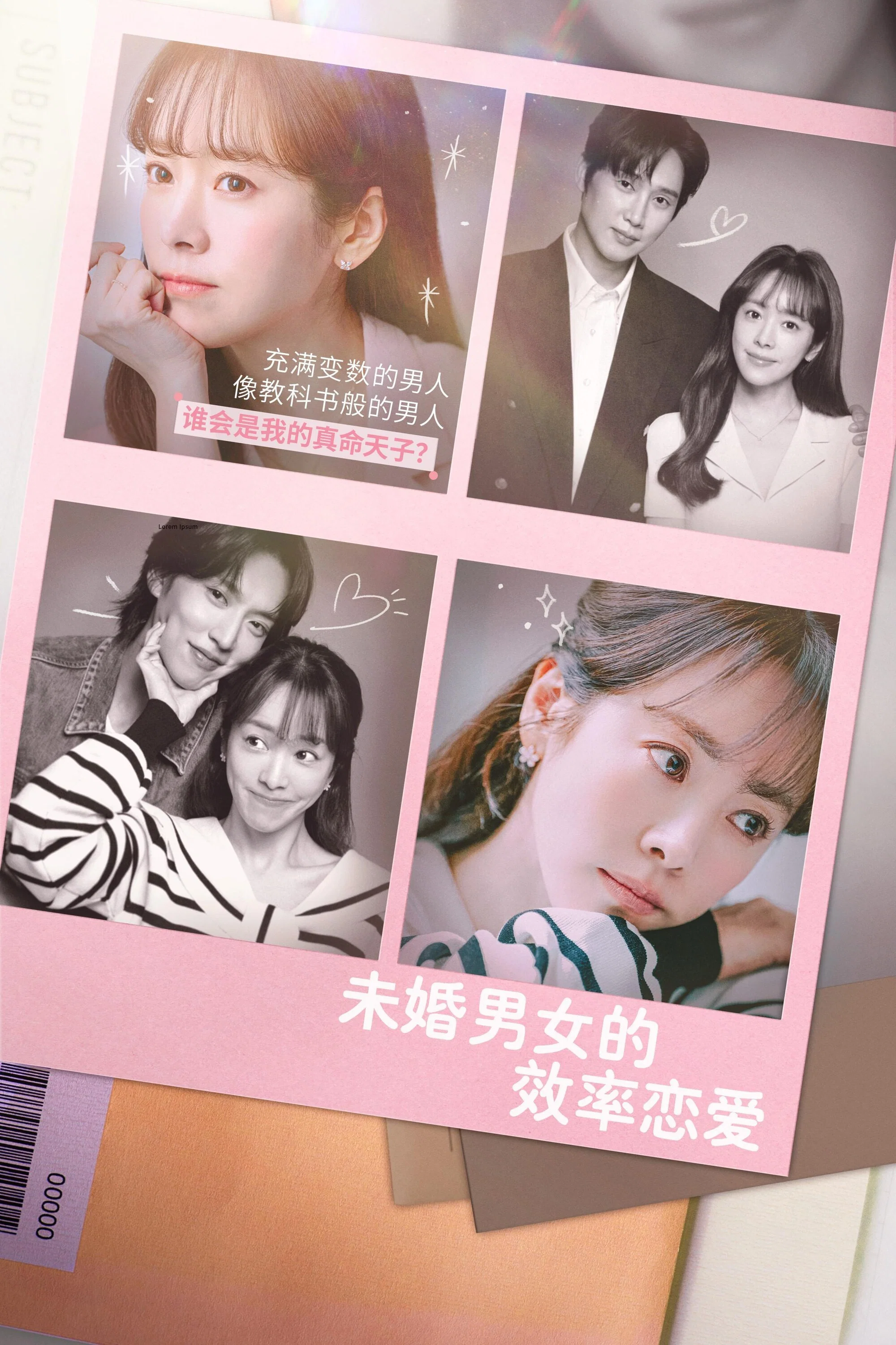 《未婚男女的效率恋爱》海报