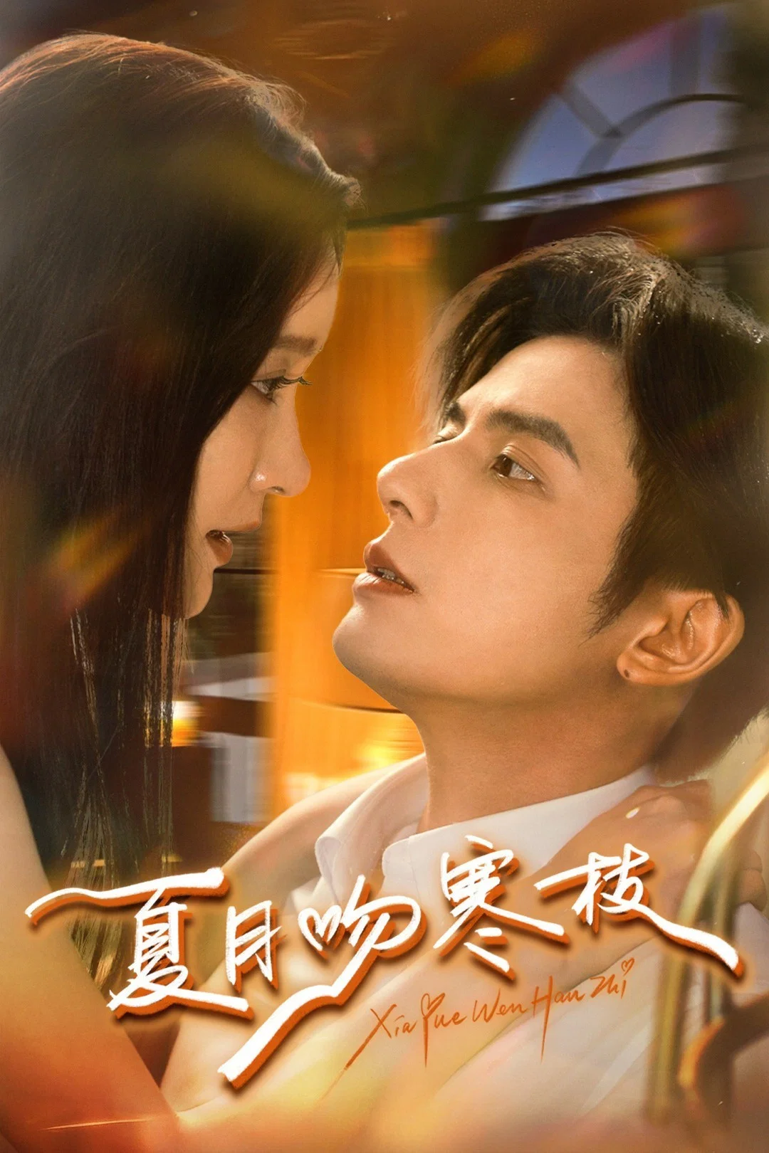 夏月吻寒枝