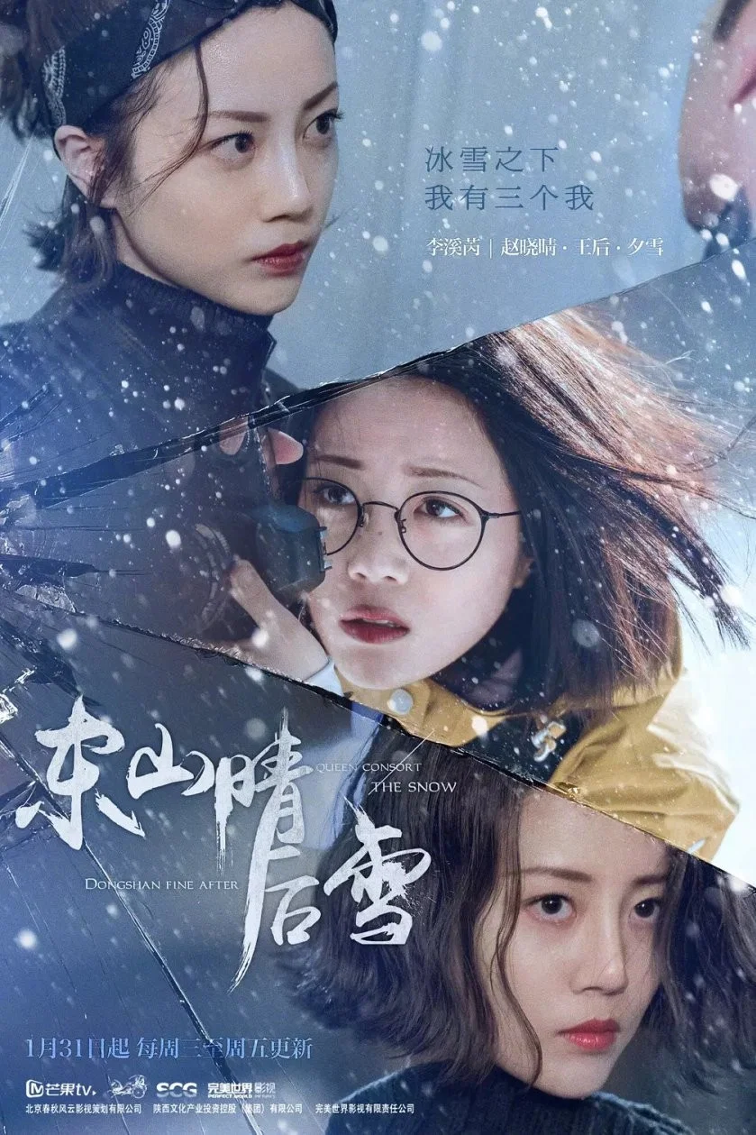 《东山晴后雪》海报
